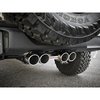 Afe 304 Stainless Steel, With Muffler, 2.5 Inch Pipe Diameter, Single Exhaust With Quad Exit 49-38071-P